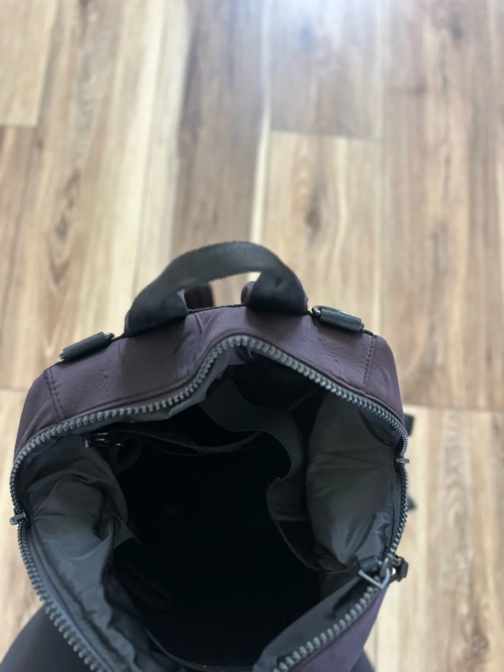 Dagne Dover indi neoprene black diaper bag